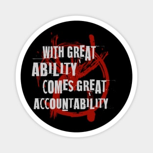 Great Accountability Magnet